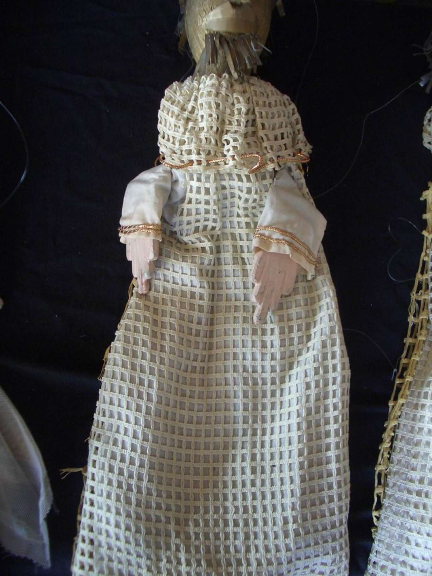 Personaggio 3 prima del restauro